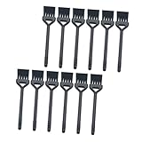 IWOWHERO 20 Stück Teiliges Mini Kunststoff Reinigungsbürsten mit Kamm für Espressomaschine Kompakt Tragbar Praktisch für Siebträger und Kaffeevollautomat