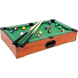 small foot Tischbillard kompakt aus Holz, Billardspiel inkl. Zubehör, auf jeder Tischplatte spielbar, ab 5 Jahren, 6703