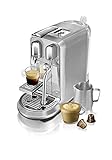 Sage Nespresso SNE800BSS the Creatista Plus Kaffeekapselmaschine, Gebürstetes Edelstahl