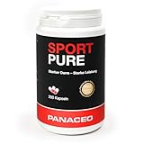 PANACEO Sport Pure – 100% PMA Zeolith 200 Kapseln – Ergänzungsmittel zur Optimierung der Leistungsfähigkeit & Regeneration – Stärkt den Magen-Darm-Trakt, das Immunsystem & reduziert die Laktabelastung