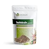 Kräuterland Teufelskralle gemahlen, 500g Pulver, 100% Rein, original afrikanische Premiumqualität, mehr Freude an Bewegung, für Mensch, Hund, Pferd und Katze