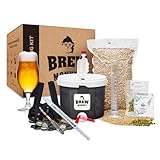 Brew Monkey® Bierbrauset Helles | Komplett Set 5 Liter Bier | 6,4% Vol | Bier Brauen Set | Männergeschenke | Bier Geschenke für Männer | Geburtstagsgeschenk für Männer | Geschenke für Papa