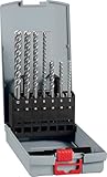Bosch 7x PRO SDS plus-5X Hammerbohrer-Set (für Beton, Kalk- und Sandsteine, Ø 5-12 mm, Professional Zubehör Bohrhammer, Zerkleinerer)