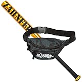 Sportset Gold Baseballschläger mit Bauchtasche Zahnfee Aluminium 26 Zoll
