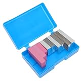 Uonlytech 9 Stück Teiliges Aluminium Eisen Kunststoff Würfel Physik Experimentierkasten mit Aufbewahrungsbox für Bildungszwecke und Dichtevergleich Zufällige Farbe Zufällige Farbe