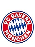FC Bayern München Strandtuch I Badetuch I Handtuch I Logo I Rund I Rot I Fußball