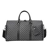 TXLEAPEY Mode Tote Reisetasche Fitness Handtasche Leder männliche Schultertaschen Business große Reise Tote Gepäcktasche