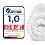 Dailydream Komfortschaum Matratzentopper Model S/M, 180x200x4cm, Edition 7-Zone