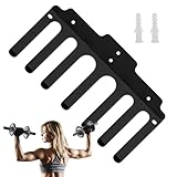 Hantelstangen Wandhalter,Vertikaler Platzsparender Aufhänger | Langhantelständer - Haken Für Vertikale Langhanteln Zur Fitnessgeräte Aufbewahrung Und Organisation Im Heimfitnessraum Oder Trainingsbere