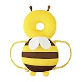 Baby-Rucksack-Kopfschutz – Baby-Rucksackkopf in Bienenform, Baby-Rucksack-Kopfschutz aus Baumwolle, weich und atmungsaktiv