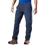 MEETYOO Herren Wanderhose Cargohose Wasserdicht Taktisch Leicht Stretch Camping, Marineblau, XXL