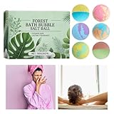 Duschball, Duschbomben | Natürliche Duschkugel – natürliche Blasen Badekugeln für feuchtigkeitsspendende Entspannung, geeignet für Frauen, Kinder und Männer