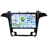 MISONDA [6G+128G] Android 15 Autoradio 8 Core Für Ford S-Max 2007-2015 - Kabellos CarPlay/Android Auto/DSP - Kamera & MIC - 9 Zoll IPS 2 Din - RDS BT DAB SWC WiFi FM AM