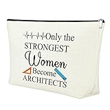 Inspirierende Geschenke für Architekten Frauen MakeupTasche Architektur Ingenieur Geschenk Architekten Studenten Geschenk Architektur Geschenke Kosmetiktasche Geburtstag Weihnachten Geschenk für