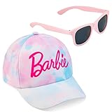 Barbie Sonnenbrille Kinder Baseball Cap Set mit 400 UV-Schutz - Mädchen Geschenke