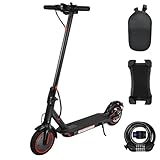 IDMD 8,5 Zoll Elektroroller, 3 Geschwindigkeitsmodi, 10,4 Ah Klasse A Akku,35km Meilen Reichweite & 120 kg Traglast, Elektro Scooter mit straßenzulassung