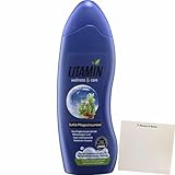usy Bundle für Litamin Bad Blauer Traum Duftöl-Pflegeschaumbad (750ml Flasche) + usy Block