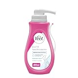 Veet PURE Haarentfernungscreme - Haarentfernung für Körper & Beine - 1 x 400 ml