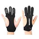 Generico Schießhandschuhe mit L'– Gants Schießhandschuhe mit dem Respirants Et Ajustables | Komfortabler Tiiro Handschuh mit Antiderapant | Schutz für Finger Schießer