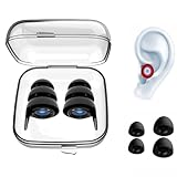 senso plugs ohrstöpsel,sensoplugs 2.0,senso plugs kinder,sensoplugs ohrstöpsel kinder,Senso Plugs Earplugs for Adhs, 3 Sizes, for Work, Learning, Sleep & Concentration-Schwarz