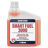 BINFORD Smart Fuel 3000 | für alle Diesel- und Benzinsorten geeignet | Reduzierung vom Kraftstoffverbrauch | 100 ml (1x)