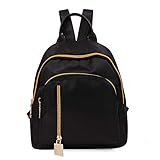 Isomatten für isolierter Rucksack, Stoff, Studentententasche, Reisetasche, Schulrucksack, Tasche, großer Sling-Rucksack für Damen, Schwarz , One size