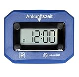 VZL Parkscheibe elektrisch mit Zulassung - elektronische Parkscheibe mit Zulassung - Auto Zubehör Digitale Parkscheibe & automatische Parkscheibe - zuverlässige Parkuhr elektronisch mit Zulassung