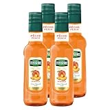 Mathieu Teisseire Getränke-Sirup Pfirsich 0,25L - Cocktails (4er Pack)