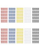 ZAMXHUG kleine Aufkleber - 300 pcs Klein Pfeil Aufkleber Etikett, Kleber Farbe Kodierzeichen Aufkleber für Gasrichtung Inspektion Fehler Kennzeichnung,für Produkte Inspektionsfehler,5 Farben