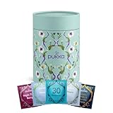 Pukka Tee Geschenkset, Bio Tee Dose 'Seelenzauber', Manuka Honig, Kamille, Tee Set, Geschenkidee, 5 Varianten,30 Teebeutel