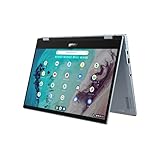 ASUS Chromebook Flip CX3 Convertible Laptop | 14' FHD IPS Display | Intel Core i3-1110G4 | 8 GB RAM | 128GB SSD |ChromeOs | QWERTZ Tastatur | Al Blue