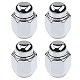 Frankberg 4x Radmutter Vorne Hinten Kompatibel mit H i10 i20 i30 i40 G70 Accent Atos Coupe Elantra Galloper II Genesis Grandeur 1994-Heute