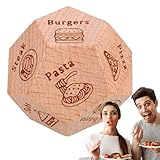 Date Night Food Dice Würfelspiel für Paare, lustiges Würfelspiel für Erwachsene, lustiges Spiel zum Mitnehmen, für Paare, Lebensmittel, Würfelspiele, lustiges Valentinstagsgeschenk, romantische Spiele
