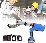 Hydraulischer Kabelschneider,150 kN/180 kN/250 kN elektrischer Ratschenkabelschneider, batteriebetriebener Drahtschneider, Drahtschneidewerkzeug für Al und gepanzerte Cu/Al-Kabel,85C