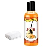 KOAHDE Gitarrenreinigungszubehör,Gitarrensaitenöl,Gitarren Pflegeöl,Gitarren-Griffbrett-Pflegeset,Griffbrett-Ölreiniger,Gitarren-Griffbrettpflege-Reiniger,Pflegeöl für Gitarrensaiten,120ML