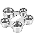 Goxiry Luftsprudler Montageschlüssel Universal 10 Größen Strahlregler Serviceschlüssel Zinklegierung Perlatoren Ersatzbelüfter wasserhahn sieb Belüfter Schlüssel Werkzeug