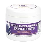 Starkes Gel 100% natürlich aus Teufelskralle - angereichert mit italienischer Aloe Arborescens, Rosskastanie, Menthol - Beruhigende und entzündungshemmende Wirkung für Muskeln und Gelenke, 500 ml