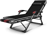Patio Zero Gravity Liegestuhl - Verstellbare Outdoor Klappliege für Strand Garten Rasen & Terrasse - Bequeme Sonnenliege für Entspannung & Freizeit