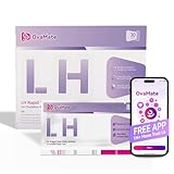 OvaMate Ovulation Teststreifen, Ovulation Predictor Kit, Frauen Fruchtbarkeit Tracking und Schwangerschaft Planung Kit mit Free Ovulation Calculator iOS und Android APP-30 Tests