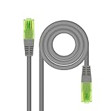 Netzwerkkabel, UTP, CCA, Cat6, AWG26, 1,5 m, Grau, ideal für eine schnelle und stabile Verbindung. Hergestellt aus hochwertigen Materialien