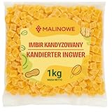 Malinowe KANDIERTER INGWERWÜRFEL 1kg Kandierter Ingwer