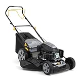 ALPINA AL5 51 SAQ Selbstfahrender Rasenmäher - 166ccm Motor, 51cm Schnittbreite, 60L Auffangbehälter, 4 in 1 Mähsystem