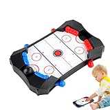 Tabletop Eishockey – Tisch-Eishockey-Kampfspiel, Familienspiel, Nachtspiel, interaktives Sport-Wettbewerbsspiel für Erwachsene und Kinder