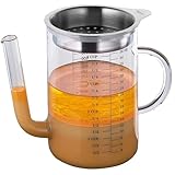 Küchenprofi 1012362800 Fett-Trennkanne, Silber / Transparent, 1er Pack, K1012362800