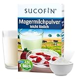 SUCOFIN Magermilchpulver 36 x 250g Vorteilspack, leicht löslich, Protein Calcium Reich, Ideal als Kaffeeweißer, für Müsli, Desserts, perfekt für Unternehmen, Läden, B2B Geschäftskunden