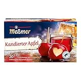 Meßmer Kandierter Apfel | Früchtetee mit Liebesapfel-Karamell-Aroma | 20 Teebeutel | aromatisch & fruchtig