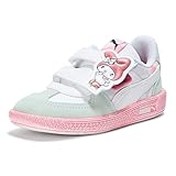 Puma Unisex Kinder Palermo Hello Kitty Friends Hook and Loop (Toddler) Sneaker, Weiß, magische Rose