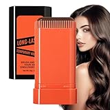 Comb Hair Dye - Portable Colouring Stick, Quick Retouch Applicator for Gray Coverage, Waterproof Cream with Sweat Resistant Formula, Hair Accessory, Botanical Comb for Styling and Daily Grooming