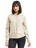 Urban Classics TB1217 Damen Jacke Ladies Light Bomber Jacket, Elfenbein (Sand 208), X-Small