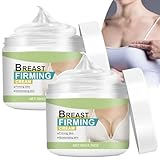 Natürliche Bruststraffungs-und Liftingcreme mit Kollagen, straffende Körperlotion für schlaffe Haut, straffende Ganzkörper-Sculpting-Creme für Brust und Dekolleté über Nacht, Brustmassageserum (2PCS)
